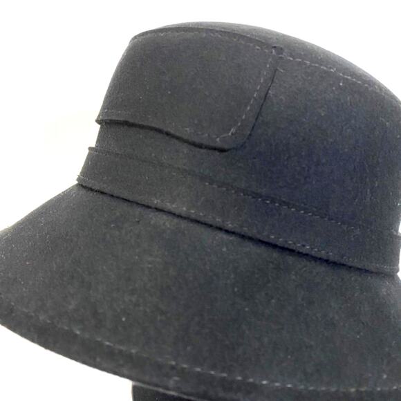 Scala Wool Hat Womens O/S Academia Mid-Century Mod Old Money Quiet Luxury Retro - Picture 8 of 13